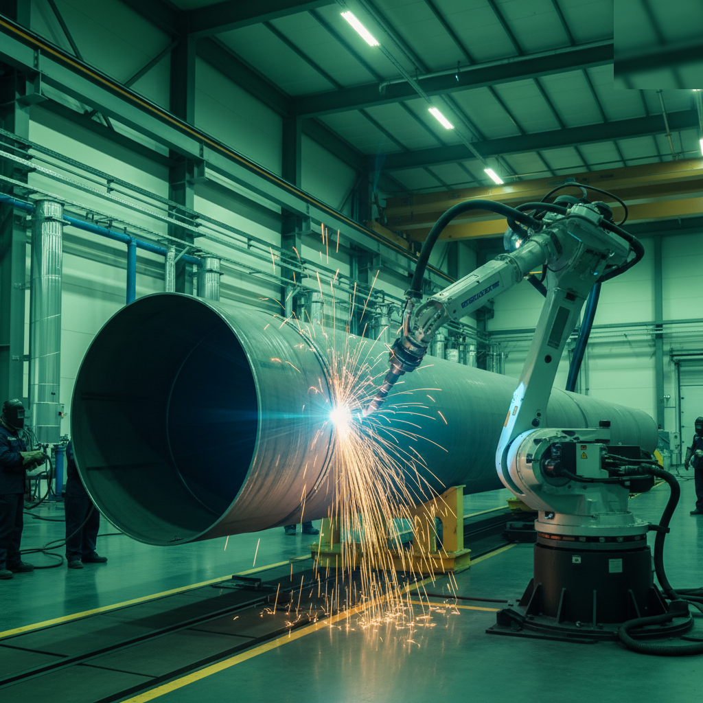 ZONX clad pipe manufacturing